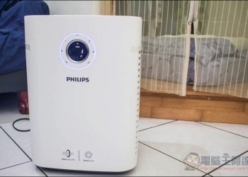 飛利浦奈米級抗敏 AC5659 空氣清淨機 開箱 雙邊濾網、雙倍功率帶來極速清淨效果 - 電腦王阿達