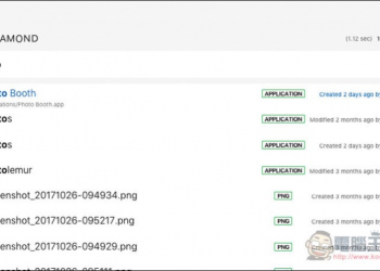 Diamond 一次搜尋 Gmail、Dropbox、Google Drive 等網路服務的所有檔案 - 電腦王阿達