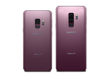 Samsung Galaxy S9 、 S9+ 「丁香紫」渲染圖流出