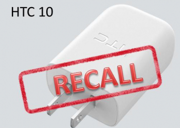 台灣 HTC 10 盒內附贈充電插頭免費召回更換