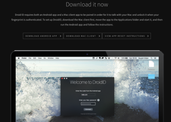 DroidID 讓你用 Android 手機指紋解鎖 Mac - 電腦王阿達