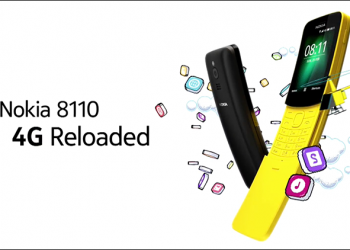 [ MWC2018 ] Nokia 8110 重開機登場，擁有 4G 連線能力的香蕉滑蓋機