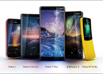 [ MWC2018 ] Android Go 入門機 Nokia 1 與一眾 Nokia Android 新機齊登場