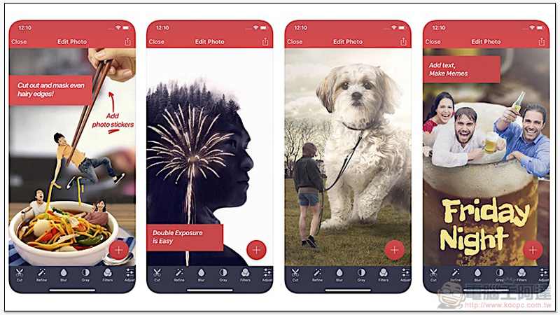 iOS 也能輕鬆去背！ Pixomatic app 修圖應用使用分享