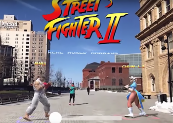 AR 版《快打旋風》 ：真正隨手就能「街頭快打」的擴增實境體驗