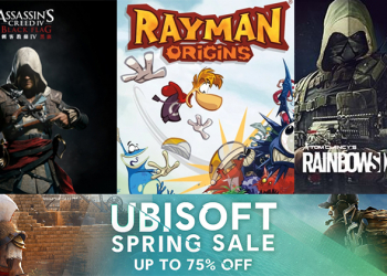 Ubisoft 春季特賣 最低 2.5 折，旗下 PC 平台系列暢銷大作通通優惠喔！