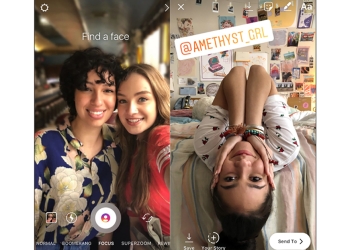 Instagram 限時動態 新增「人像模式」、「帳號標記」新功能