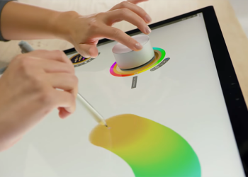 微軟 Surface Pro 4 終於加入 Surface Dial 螢幕上控制支援