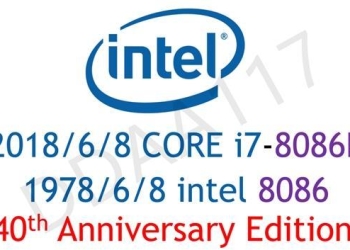 INTEL 似乎正計劃推出 40 週年紀念版 i7-8086K 單核心Turbo上看 5.1GHz - 電腦王阿達