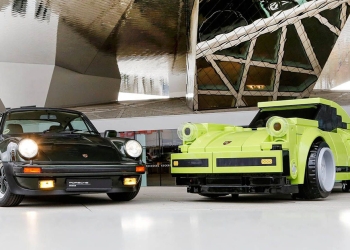 LEGO 打造原始比例 Porsche 911 Turbo 3.0