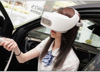 HTC VIVE Focus 與 TOYOTA 攜手提供賞車安全虛擬體驗（白色版動手玩）