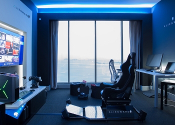 Alienware 在巴拿馬希爾頓酒店打造一個頂尖遊戲房間