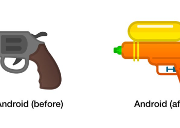 沒得 Bang! 了， Android 預設的手槍符號將改為「水槍」