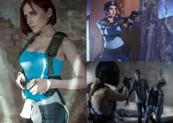 外國正妹100％神還原《惡靈古堡》逼真程度直逼電影！