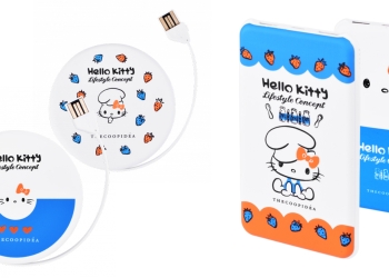 Hello Kitty 與 THECOOPIDEA 聯名 推出無線充電板及行動電源