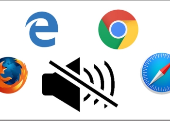 如何快速讓電腦上的四大瀏覽器分頁 靜音 ？