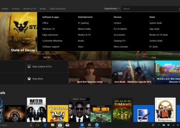 Microsoft Store 正在測試全新 Departments 選單 讓你更快找到要的內容 - 電腦王阿達