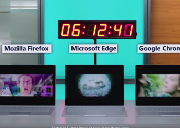 微軟釋出電池續航力挑戰影片 Edge 勝過 Chrome 與 Firefox - 電腦王阿達