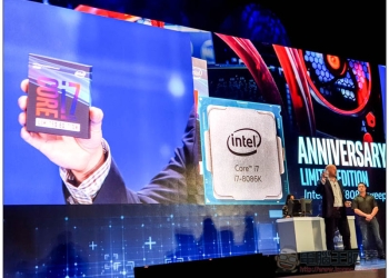 [ COMPUTEX 2018 ] Intel 正式發表 40 週年紀念版 i7-8086K 處理器 並推免費贈送活動 - 電腦王阿達