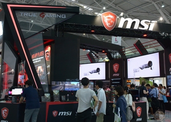 [ COMPUTEX 2018 ]  微星msi 展出極窄邊框筆電 GF63 、PS42 與可將手機連線電腦遊玩的 APP Player