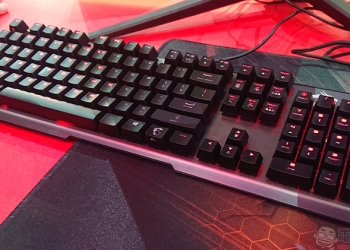 [  COMPUTEX 2018  ] 微星msi 多款鍵鼠、周邊，龍魂火力不容小覷
