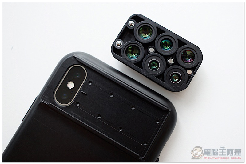 ShiftCam 2.0 開箱 實拍：iPhone X 滑動上膛，秒換外接鏡頭的強大手機殼 - 電腦王阿達