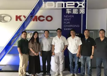 ionex 進軍中國首部曲： 光陽與張飛充電 達成戰略合作