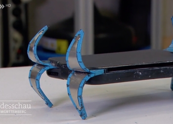 怕手機摔壞？ 德國大學生發明一款「安全彈簧」保護殼