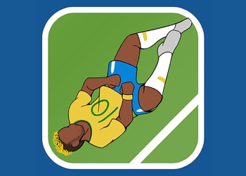 Neymar 倒在地上翻滾 被設計成遊戲啦！ 滾動尼馬 上架 Google Play Store