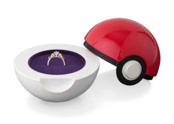 精靈寶可夢 寶貝球 首飾盒27日單獨販售 搭配寶可夢戒指抓住情人心