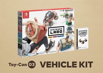 Nintendo Labo 第三彈 Vehicle Kit 推出，陸海空交通裝置任你駕馭
