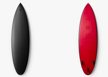 TESLA 推出限量衝浪板 ，售價高達 1,500 美元