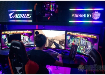 ChinaJoy 2018 AORUS 攤位直擊 繽紛的 RGB 燈光電競空間、計畫推出自家電競螢幕 - 電腦王阿達