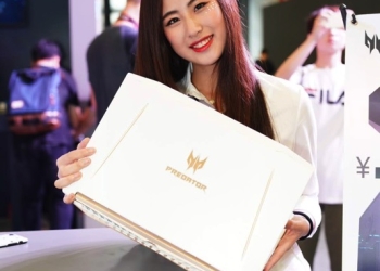 ChinaJoy 2018 Acer 白金色限量版 i7 電競筆電 Helios 300 首次亞洲現身 鎖定女性族群 - 電腦王阿達