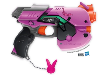 《Overwatch》裡 D.Va 的光槍也透過 Nerf 系列來到現實！