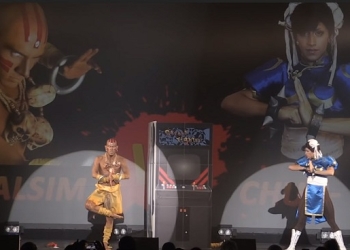 2018 世界 Cosplay 大賽冠軍 重現《 快打旋風 》 春麗大戰達爾西姆電玩場景