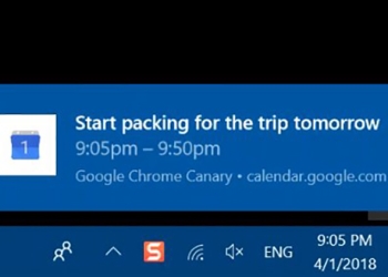 整合度更棒！ Windows 10 版 Chrome 將提供原生系統通知支援