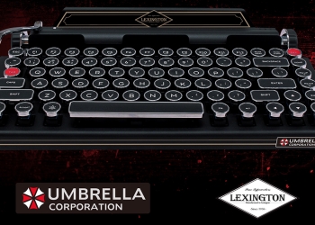 《 惡靈古堡2 重製版 》聯名 Qwerkywriter 推打字機藍牙機械式鍵盤