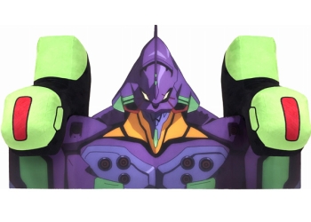 《 新世紀福音戰士 》初號機肩部造型抱枕 就算機體暴走也能安心入眠