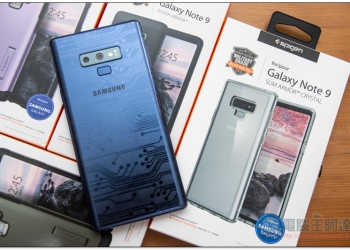 Note 9 防摔保護殼 推薦! Spigen Slim Armor Crystal 裸機愛好首選、Tough Armor 軍規開箱 - 電腦王阿達