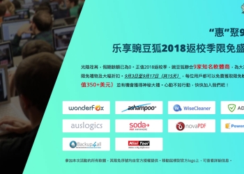WonderFox 2018 返校季限免活動 八款優質軟體限免下載！