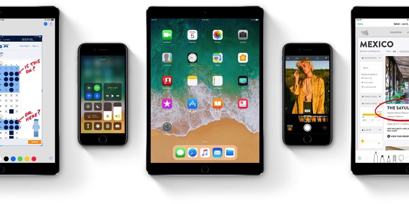 Ios 11 ipad pro iphone 7