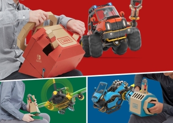 任天堂釋出多組《任天堂實驗室》第三組套件Drive Kit介紹影片