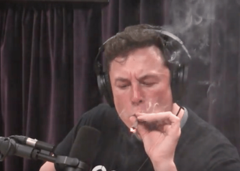 Elon Musk上節目抽大麻惹議加上高層相繼離職，特斯拉股價重挫 6.3%