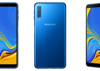 Samsung Galaxy A7 (2018) 正式亮相，配備三主鏡頭相機、側邊指紋辨識解鎖