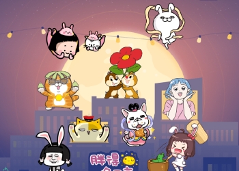 LINE 刮刮樂中秋 購買指定中秋貼圖即可獲得中秋刮刮卡，最高有機會獲得 10,000 點 LINE Points