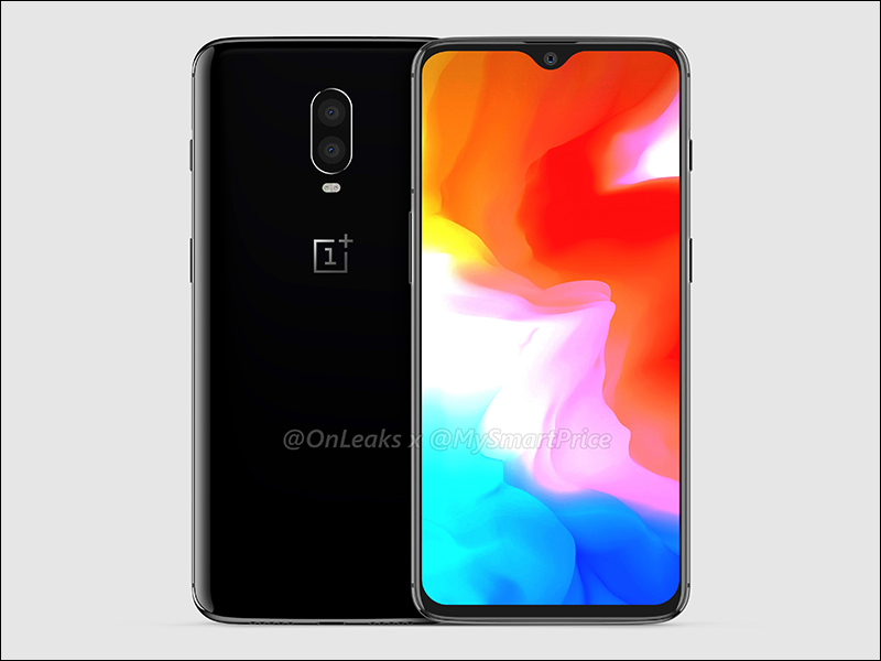 OnePlus 6T 新渲染圖及規格傳聞更新：加入無線充電、搭載 3,700mAh 電池，預計 10/17 印度發表 - 電腦王阿達