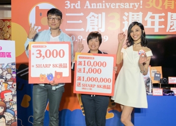 三創 3 週年慶 ，滿萬送千還推「滿百萬送 8K 液晶」超狂優惠