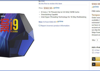 Intel i9-9900K 現身國外 Amazon 網站 採用類似鑽石的全新包裝設計 - 電腦王阿達