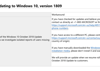 微軟暫停推送 Windows 10 October 2018 重大更新 避免資料遺失問題擴大 - 電腦王阿達